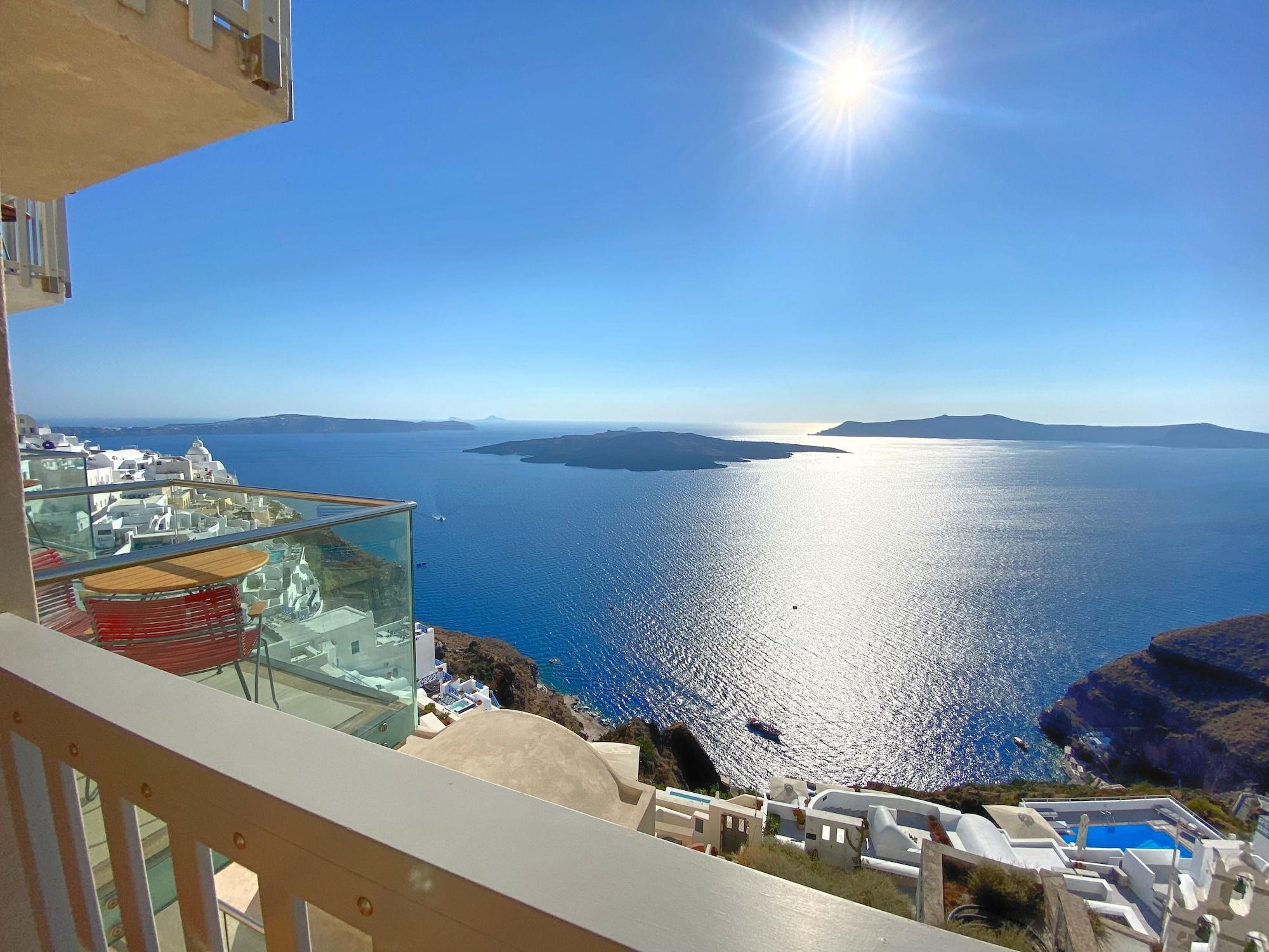 Panorama Boutique Hotel Fíra Kültér fotó