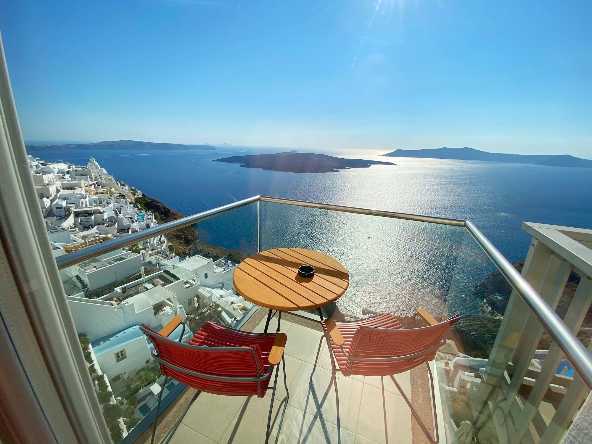 Panorama Boutique Hotel Fíra Kültér fotó