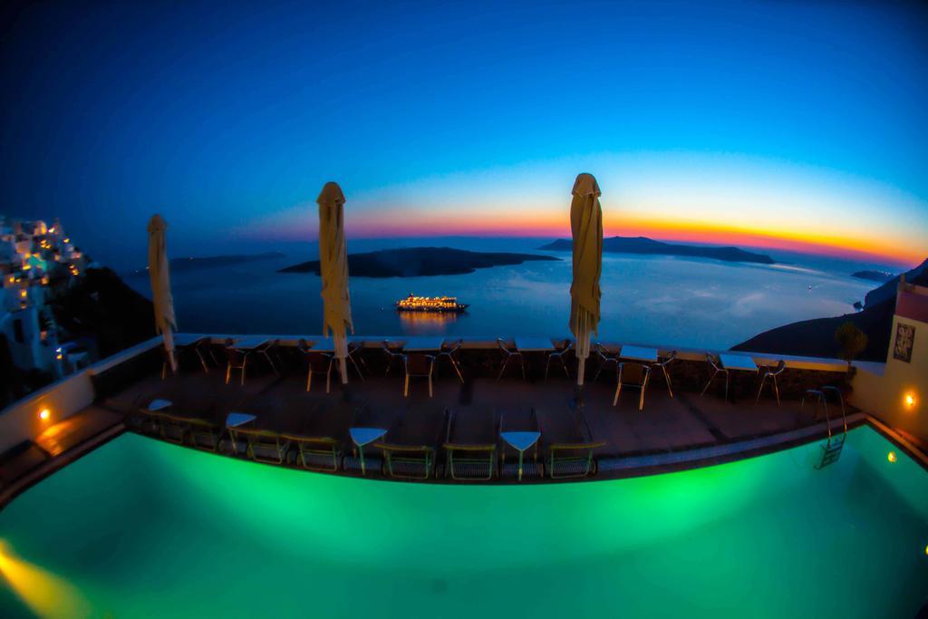 Panorama Boutique Hotel Fíra Kültér fotó